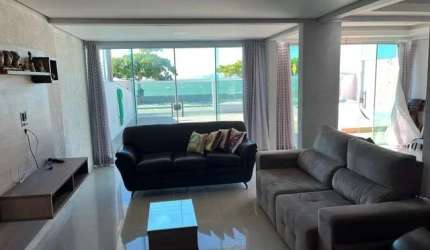 Casa com 4 quartos à venda na Avenida Ari Amâncio da Silveira, 15, Praia de Fora, Palhoça, 200 m2 por R$ 1.650.000