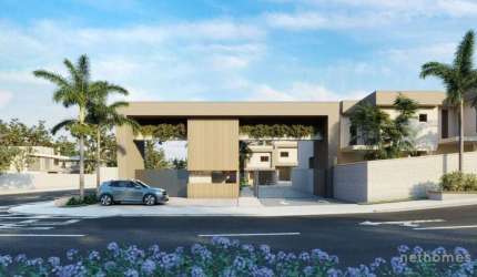 Casa em condomínio fechado com 3 quartos à venda na RP 8, 10, Residencial Recreio Panorama, Goiânia, 132 m2 por R$ 1.111.000
