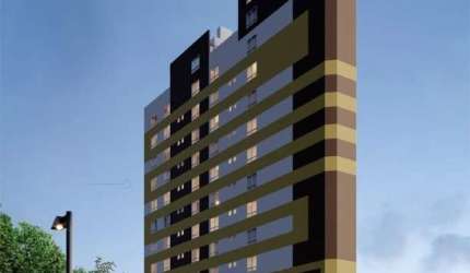 Apartamento com 1 quarto à venda na Rua Lourenço Pinto, 267, Centro, Curitiba, 22 m2 por R$ 293.227