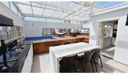 Cobertura com 4 quartos à venda na Rua Charles Spencer Chaplin, 321, Vila Andrade, São Paulo, 244 m2 por R$ 1.250.000