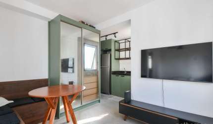 Apartamento com 1 quarto à venda na Rua Alves Guimarães, 1348, Pinheiros, São Paulo, 24 m2 por R$ 380.000