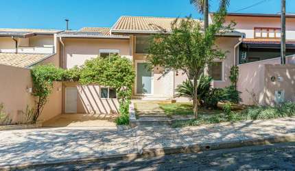 Casa em condomínio fechado com 3 quartos à venda na Rua da Tijuca, 419, Loteamento Caminhos de San Conrado (Sousas), Campinas, 250 m2 por R$ 1.990.000