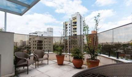 Cobertura com 3 quartos à venda na Avenida Chibarás, 802, Moema, São Paulo, 389 m2 por R$ 4.000.000