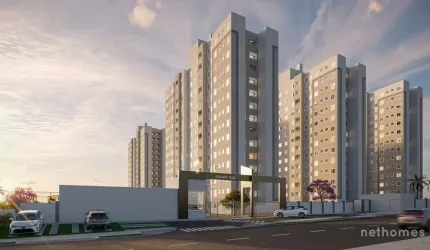 Apartamento com 1 quarto à venda na AF3, 1, Residencial Alfa, Goiânia, 44 m2 por R$ 309.994