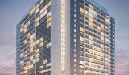 Apartamento com 1 quarto à venda na Rua Professor Sud Mennucci, 165, Vila Mariana, São Paulo, 33 m2 por R$ 479.553