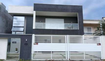 Casa em condomínio fechado com 6 quartos à venda na Alemanha, 155, Balneário Gaivotas, Matinhos, 411 m2 por R$ 2.400.000
