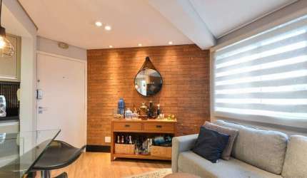 Apartamento com 1 quarto à venda na Rua Gararu, 140, Vila Nova Conceição, São Paulo, 47 m2 por R$ 590.000