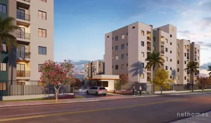 Apartamento com 2 quartos à venda na Rua Agostinho Brusamolin, 141, Cidade Industrial, Curitiba, 63 m2 por R$ 442.191