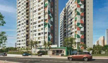 Apartamento com 2 quartos à venda na Rua Presidente Linhares, 271, Vila Rosa, Goiânia, 53 m2 por R$ 428.000