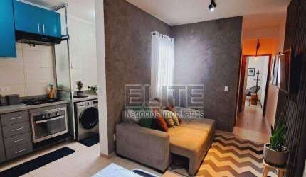 Apartamento à venda, 49 m² por R$ 280.000,00 - Vila Tibiriçá - Santo André/SP