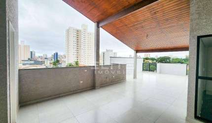 Cobertura com 3 dormitórios à venda, 143 m² por R$ 880.000,00 - Vila Guiomar - Santo André/SP