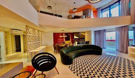 Apartamento Triplex com 4 dormitórios à venda, 772 m² por R$ 8.400.000,00 - Vila Bastos - Santo André/SP