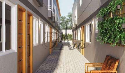 Sobrado à venda, 56 m² por R$ 350.000,00 - Vila Valparaíso - Santo André/SP
