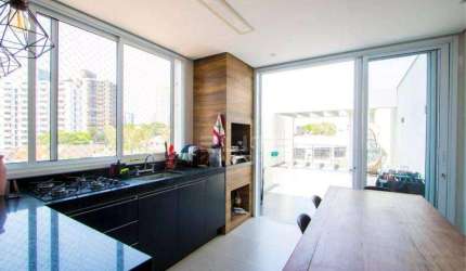 Apartamento Cobertura à venda com elevador 3 dormitórios, 141 m² por R$ 920.000 - Vila Santa Teresa - Santo André/SP