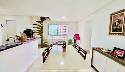Cobertura com 3 dormitórios à venda, 140 m² por R$ 870.000,00 - Jardim - Santo André/SP