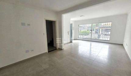 Sobrado com 3 dormitórios para alugar, 188 m² por R$ 8.334,52/mês - Jardim - Santo André/SP