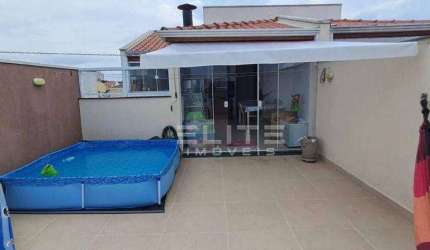 Cobertura com 2 dormitórios à venda, 110 m² por R$ 730.000,00 - Campestre - Santo André/SP