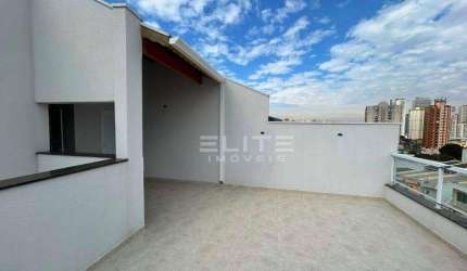 Cobertura com 2 dormitórios à venda, 88 m² por R$ 450.000,00 - Vila Scarpelli - Santo André/SP
