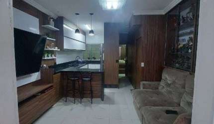 Sobrado com 2 dormitórios à venda, 88 m² por R$ 555.000,00 - Vila Humaitá - Santo André/SP