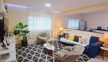 Sobrado com 3 dormitórios à venda, 182 m² por R$ 820.000,00 - Vila Pires - Santo André/SP