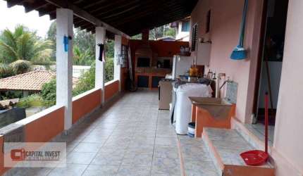Chácara com 3 dormitórios à venda, 1.260 m² por R$ 500.000