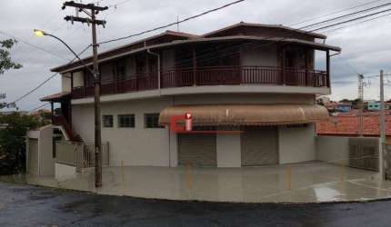 Casa com 3 dormitórios e comercial embaixo à venda, 518 m² por R$  - Santa Maria - Jaguariúna/SP
