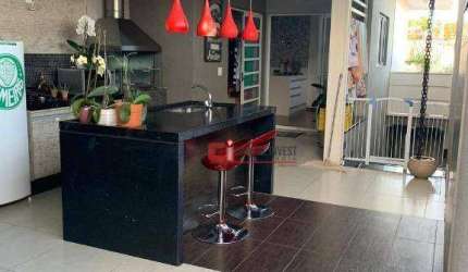 Casa com 3 dormitórios à venda, 208 m² por R$ 870.000,00 - Nova Jaguariúna III - Jaguariúna/SP