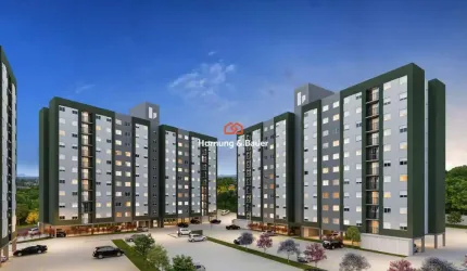 Lançamento em Novo Hamburgo! Apartamentos com sacada à venda no bairro Canudos - Residencial Viena
