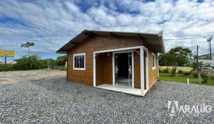 Casa com 2 dormitórios para alugar, 50 m² por R$ 5.064,45/mês - Machados - Navegantes/SC