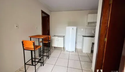 Kitnet mobiliada para locação no São Vicente