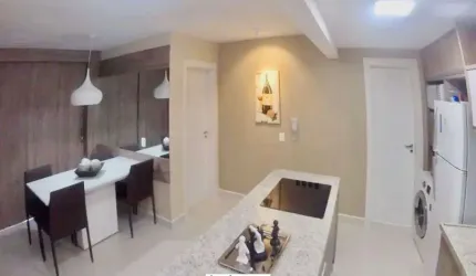 Apartamento a venda In Mare Bali Cotovelo, 56m2 sala ampla, 1 quarto, ventilado.