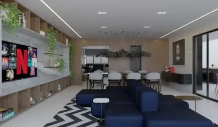 Apartamento Gilmara Lopes Barro Vermelho Sala ampla 3 suítes varanda gourmet, 3v