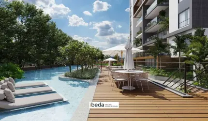 ibeda - Duo Capim Macio Apartamento 117m2. Sala, cozinha, 2 suítes + 1 semi, 2v