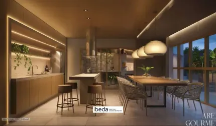 ibeda - Apartamento Trairi 517 -  Moura Dubeux, 3 suítes, sala gourmet, 2 vagas