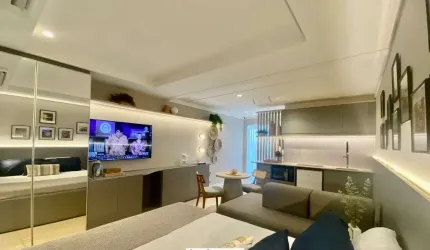 Flat em Ponta Negra - Privilege Flat 27m2 locação, rentabilidade e valorização.