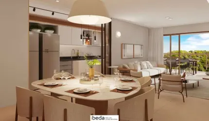ibeda - Apartamento Florata Moura Dubeux, bairro Tirol. Sala, 3 quartos 2 suítes