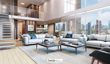 ibeda -  Residencial Afonso 1095 Apartamento Sala ampla, 4 suítes, gourmet 180m2