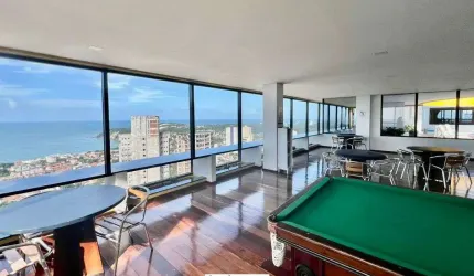 Apartamento Corais de Ponta Negra, 96m2 3 quartos (1 suíte), piscina, lazer
