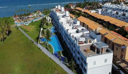 Apartamento Térreo Mobiliado à Venda no Condomínio Tabatinga Beach Resort – 80m2