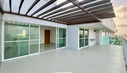 Cobertura à venda, Natal/RN, Sala ampla, 3 suítes, cozinha, lazer completo, 92m2