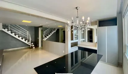 Cobertura Quartier Lagoa Nova a venda 236m2 piscina, churrasqueira, area gourmet