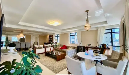 Ibeda - Van Beethoven Apartamento à venda com 270m2, 4 suítes, 4 vg. Rui Barbosa