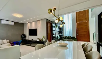 ibeda - Casa à venda no Bosque das Palmeiras - 4 suítes, área gourmet piscina