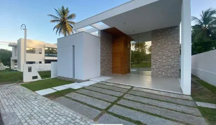 ibeda - Casa a venda Condominio Vila Flor. Sala, estar/jantar cozinha, 3 suites.
