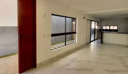 Casa em Condominio em Ponta Negra Sala ampla, 3 suítes, 125m2, 2 vagas, gourmet