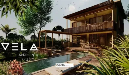 ibeda - Vela Santo Cristo  Casa à venda em Miguel do Gostoso, 3 suítes 193m²