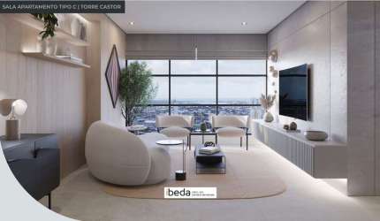ibeda - Gemini Apartamento em Lagoa Nova. Sala, cozinha, 2 suítes + 1 semi. 97m2