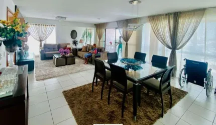 ibeda - Apartamento Soneto Potengi 214m² Sala ampla, 4 suítes, 3 vagas, lazer