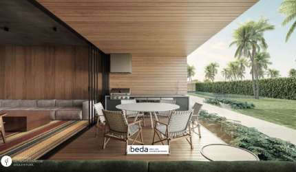 ibeda - Búzios Al Mare litoral Sul Sala cozinha lavabo, 4 suítes 222m2