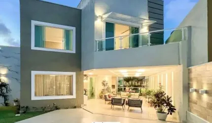 ibeda - Casa de Alto Padrão à Venda Green Woods– 5 Quartos, 4 Suítes, Piscina 4v